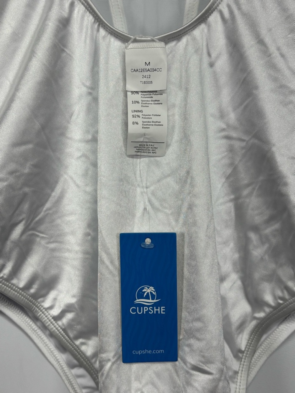 ✨Cupshe Beach Goddess Corset Underwire One-Piece Swimsuit Size M-NWT 🏷️ - Picture 9 of 12
